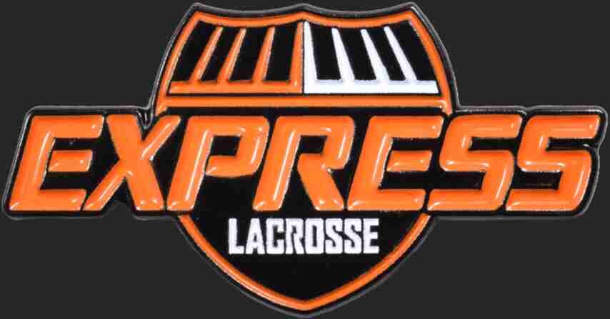 Custom Long Island Express Lacrosse Soft Enamel Trading Pin